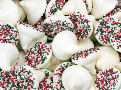 Christmas Mint Drop Nonpareils 1lb 